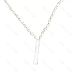 Niskonapięciowe lampki choinkowe sople 100led fala, Ciepła biel 5m